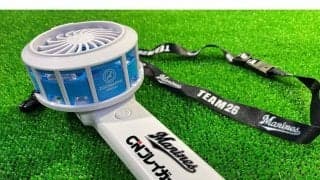 ロッテ、8月オリ6連戦のリモート応援チケット販売　特典は携帯“ZOZOマリン”風機