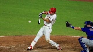 【MLB】秋山翔吾、第5打席で不運すぎるトリプルプレー　メジャー初マルチ安打もまさかの珍事