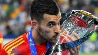 セバージョスがU-21欧州選手権の舞台で放った”超絶バナナシュート”【ビューティフル・フリーキック】