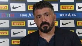 CLでバルサとの対戦を控える監督ガットゥーゾ チームに苦言「魂が...」