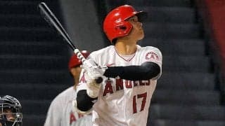 【MLB】大谷翔平のHR着弾地点に“ある傾向”　米記者解析「本拠地の岩がお気に入りだ」