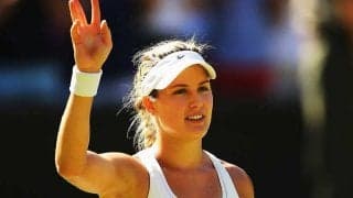 美人テニス選手が試合ウェアでゴルフ練習　ファン恍惚「彼女とラウンド想像しちゃう」