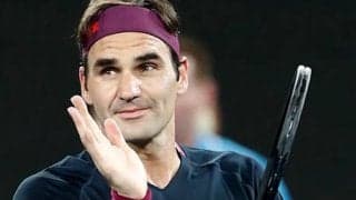  フェデラー 屋上で少女とテニス 