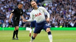 トッテナムの絶対的司令塔エリクセンが相手GKを欺く低弾道の一撃【ビューティフル・フリーキック】