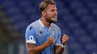 シーズン最多ゴール記録に並んだインモービレが13年ぶりの快挙！セリエA得点王＆ヨーロッパ・ゴールデンシューをダブル受賞