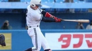 プロ注目・中央大の牧秀悟。「４番は黙ってランナーを還す」の心意気