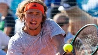  ズベレフが19歳新星に勝利 