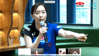 石川佳純 “IT活用もお手の物”　未来のメダリストにオンライン卓球指導