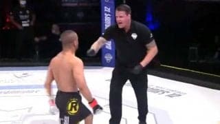 審判突き飛ばし　MMA選手の“逆ギレ失格”に批判噴出「無礼極まりない」「追放願う」
