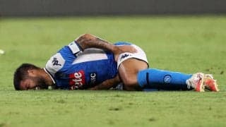 CLバルサ戦控えるインシーニェ、左長内転筋の損傷と診断