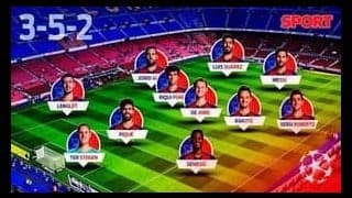 バルサ、ナポリ戦はセティエン“十八番”3-5-2に賭ける