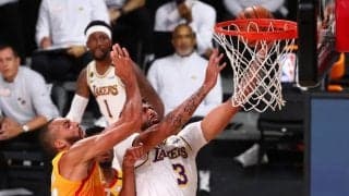 デイビスが42得点と躍動したレイカーズ、ジャズを破り10年ぶりのウェスタン・カンファレンス首位が確定