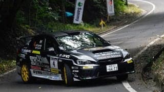 全日本ラリー丹後：初日はスバルの鎌田卓麻が首位、僅差の2番手に奴田原文雄