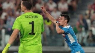 メキシコの新星ウィンガー、ロサーノがユーベとの打ち合いの中で決めたナポリ初ゴール【ファースト・ゴールズ】