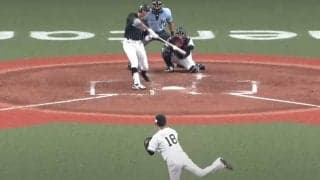 「えっぐいホームラン」“エースキラー”ロッテ福田秀、山本由伸撃ち特大弾にファン驚愕