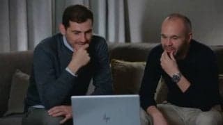 カシージャス引退に同胞のイニエスタがメッセージ