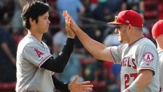 【MLB】トラウト、今季打者専念の大谷翔平へエール「投げられなくても打てる。クールだ」