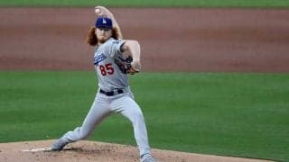 【MLB】159キロで「フリスビー」の変化？　ドジャース新星右腕の“魔球”に米嫉妬「アンフェア」