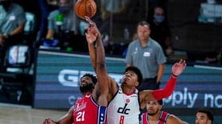 八村塁、シクサーズ戦は8得点8リバウンド…ウィザーズは再開後4連敗を喫す