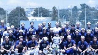 【野球】笑顔の入団式　慶大野球部に新たなTEAMMATESが加わる