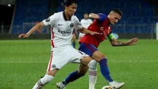 鎌田フル出場、長谷部後半から出場のフランクフルト、バーゼルの前に敗退《EL》