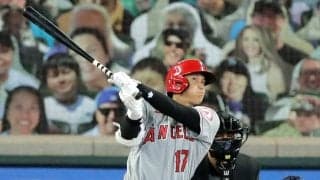 【MLB】大谷翔平、復帰初戦の3号ソロに指揮官驚愕　「私が見た中で過去最高のスイング」