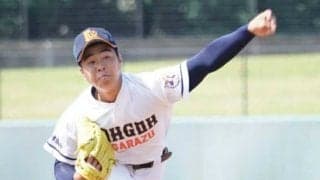 【高校野球】元ロッテ捕手の父の激励を胸に…　木更津総合の「背番号10」が誕生日に快投