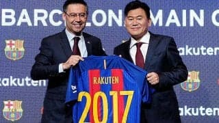 バルセロナ、楽天とスポンサー契約を延長か？ 現契約は2021年まで