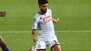 インシーニェ、勝負が決した前半のパフォーマンスに「もっと何かできた」