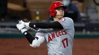 【MLB】大谷翔平、快足飛ばした“左前二塁打”　米放送局が驚愕「単打の当たりが二塁打に」