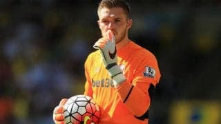 完璧な抜け出たケインのシュートを至近距離でバトランドがセーブ！【アンビリーバブル・セーブス】