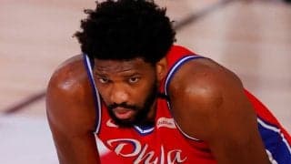 シクサーズの大黒柱ジョエル・エンビードが左足首を負傷、シモンズに続いて戦線離脱か