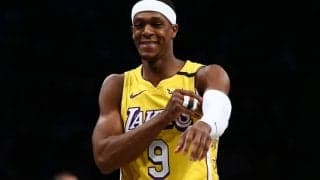 優勝候補レイカーズに朗報、ラジョン・ロンドがプレーオフ1回戦の期間中に復帰へ