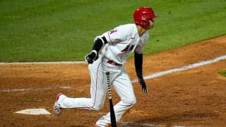 【MLB】大谷翔平、同点の“弾丸”4号2ラン「初球からいいスイング。打った瞬間に入ると」
