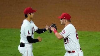 【MLB】大谷一問一答　同点2ランで逆転勝ちに貢献「まだやっていける」「トラウトに勉強」