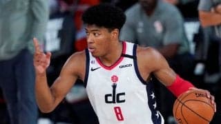 八村塁がルーキーイヤー最後の試合に向けて「僕たちの仕事はまだ終わっていない」