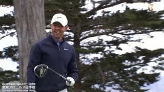 【動画】インパクト音が心地いいローリー・マキロイのスイング　全米プロゴルフ選手権