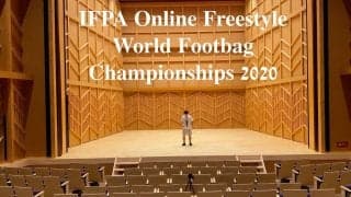 オンラインフットバッグ世界大会で石田太志が銅メダルを獲得!