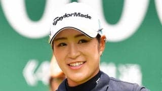 「足をあげた姿にキュン」　大西葵がチップインで喜ぶ姿に反響「靴下がオシャレ!!」