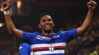 生粋のストライカーは健在！エトーがサンプドリアで見せたクラブ初ゴール【ファースト・ゴールズ】