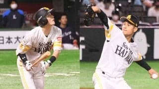 鷹、育成同期コンビで4連勝＆最多貯金8　大竹が今季初先発初勝利＆周東が決勝打