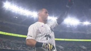 田村、福田秀、マーティン…　3本とも趣のあるロッテ真夏の“花火”が美しい