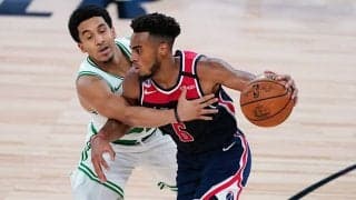 シーズン最終戦で勝利したウィザーズ、右大腿四頭筋の痛みで欠場した八村塁は「無事に終われたことに感謝して、来季に向けて頑張りたい」