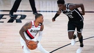 プレーオフ進出を目指すブレイザーズのリラードが42得点…ネッツを下してプレーイン・トーナメント進出決定