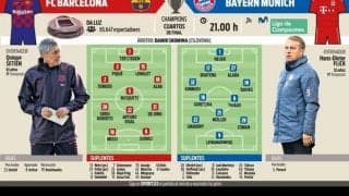 CL準々決勝　大注目のバルサ対バイエルンの先発予想