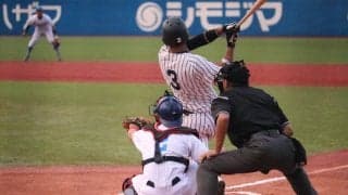 【野球部】打線がつながり、快勝！三井、山田は本塁打