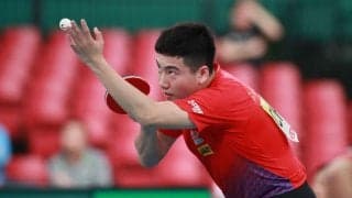 世界卓球3位・梁靖崑、男子単V　中国上位勢に打ち勝つ＜東京五輪模擬大会＞