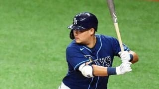 【MLB】筒香嘉智、対左腕の勝ち越し機で代打を送られる　2打席連続四球で打率.182のまま