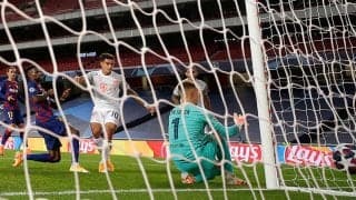 乱守バルサに屈辱的記録　CL決勝T史上初の8失点、前半4失点もワースト