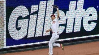 【MLB】秋山翔吾、2日連続の好守　地元TV局は称賛「捕球確率65％。いとも簡単に…」